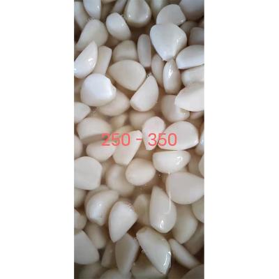 China Fresh Chinese Brine Pickled Peeled Crystal Garlic Rice , Garlic Cloves Soak In Brine for sale