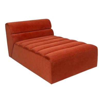 China High-grade Modern Channel Chaise Lounge 2 Seat Chaise Sofa. for sale