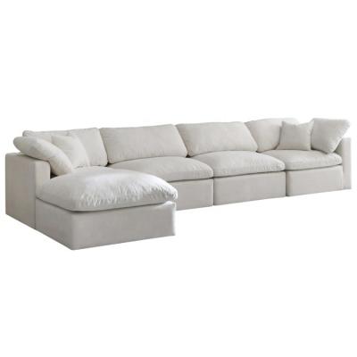 China Hot Selling Cloud Modular 5 Piece Modular Sectional Sofa. for sale