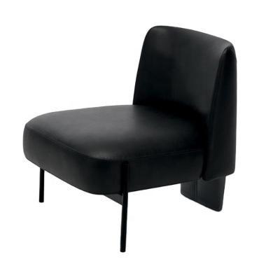 China New Design Modern Living Room Accent Chair (Other) Lounge Adjustable Leather KD Structure Sofa Chair. for sale