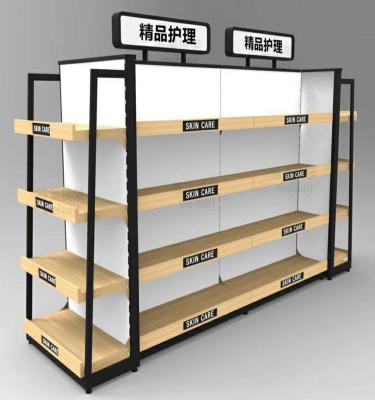 China Morden Wholesale China Beauty Products Store Shelf Display Stand, Cosmetics Display Stand for sale