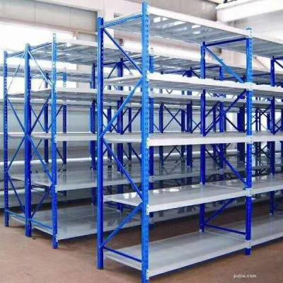 China Medium Duty Corrosion Protection Warehouse High Quality Storage Metal Rack Shelf for sale