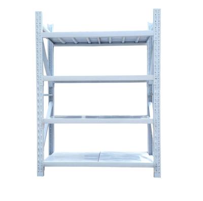 China Corrosion Protection Light Duty Adjustable Metal Shelves Galvanized Metal Shelf Storage Racks for sale