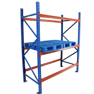 China Heavy Duty Warehouse Corrosion Protection Steel Rack Display Storage Pallet Rack Adjustable Wire Mesh Stackable for sale