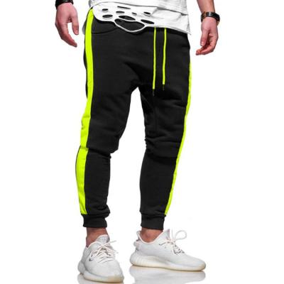 China Custom Logo Men's Track Sports Tracksuit Men's Cotton Pants Casual Slim Fit Pantyhose Jogger Sweatpants Men Anti-Wrinkle for sale