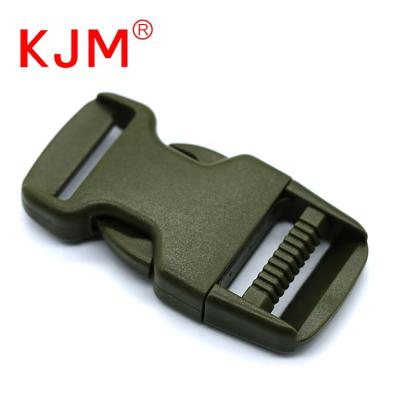 China Custom Heavy Duty Military Adjustable Side Release Bag Accessories Logo Buckle Bag OEM Plastic Belt Buckle for sale