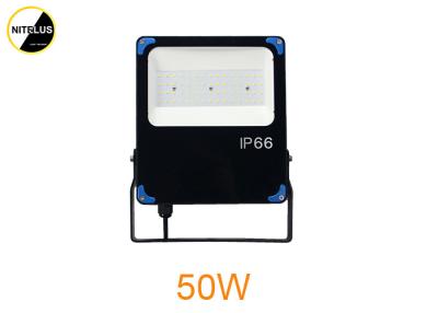 China Motion Sensor 110V 130LM/W Outdoor LED Flood Lights Wall Pack Fixtures for sale