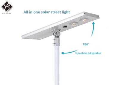 China IP67 Solar Powered Street Lights 50W , LED Solar Street Lamp 3 Years Warranty for sale