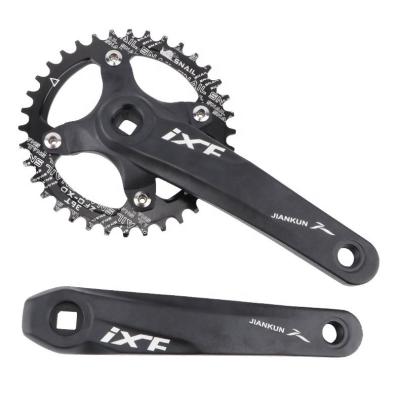 China Hot Selling Mountain Bikes Aluminum Alloy IXF Crankset 170mm 32/34/36/38T 104BCD Bicycle Crank& Sprocket Wheel For Road Bike for sale