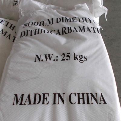 China 95 Min Natriumdimethyldithiocarbamat SDD Chelatant CAS 128-04-1 Feststoff / Flüssigkeit zu verkaufen