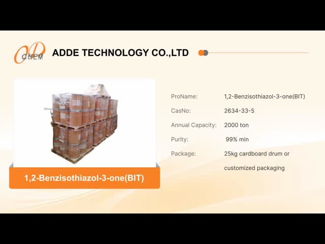 C7H5NOS 1,2-Benzisothiazolin-3-One BIT Chemical Cas Number 2634-33-5
