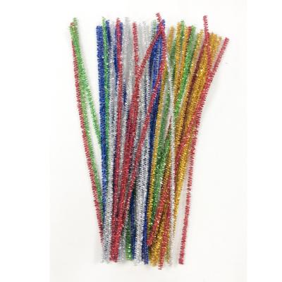 China DIY Practical Whole Sale Top Quality Glitter Assorted Colors Chenille Stems For Kids, Classroom And Etc. by Diy Art Supplies Hand Craft For for sale