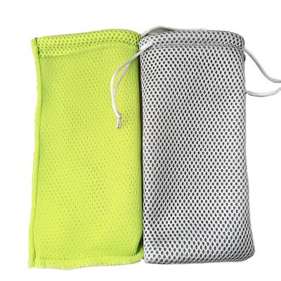 China Colorful Sandwich Mesh Fabric High Quality Cheap Sandwich Mesh Fabric Cosmetic Bag Sandwich Mesh Bag for sale