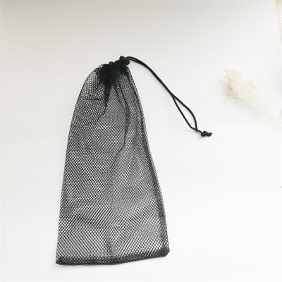 China Eco-Friendly Factory Directly Sell Long Mesh Drawstring Bags With Logo Customization for sale