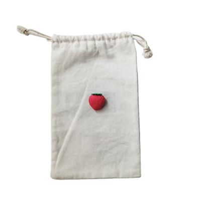 China Hot Selling Recyclable Products Cotton Canvas Bags Customized Drawstring Bags Cotton for sale