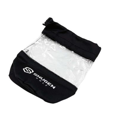 China Outdoor Golf Activity Customized Supplier Professional Golf Ball Pouch Drawstring Pouch For Golf for sale