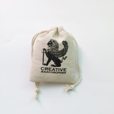 China Eco - Friendly Most Popular Small Jute Bags Customized Size Burlap Bags With Drawstring for sale