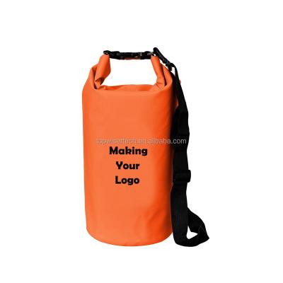 China 500D pvc tarpaulin factory 500D tarpaulin pvc backpack 2022 customize logo waterpoof dry bag for paddling ski kayaking fishing railing for sale