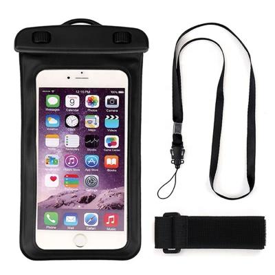 China Wholesale Sandproof/Shenzhen Material Waterproof Dustproof Quality PVC Phone Bag Phone Pouch With Arm Band For Outdoor Sports for sale