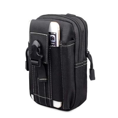 China Outdoor Military Water Proof Universal Waist Bag EDC Waist Holster Wallet Phone Case Instrument Pouch For iPhone X 8 for sale