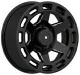 China Black KIN - 6015 20 Inch Alloy Wheels KIN - 6015 With Machine Cut Face for sale