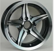 China Full Painted Chrome 13 Inch Alloy Wheels With 4 holes for Car for sale