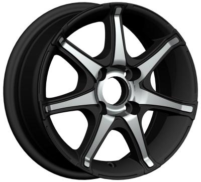 China Black Chrome 13 Inch Alloy Wheels 13x5.5 4 Holes for Car KIN-318 for sale