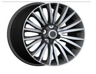 China 5 Hole Black 19 Inch Alloy Wheels Aluminum Polish 41 ET For HYUNDAI for sale