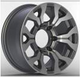 China V-CH 0 ET 15 Inch Alloy Wheels Polish 4 Hole , 114.3 - 139.7 PCD for sale