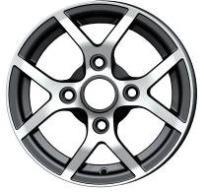 China Full Painted 4 Hole 12 Inch Automobile Chrome Alloy Wheel / Wheels for sale