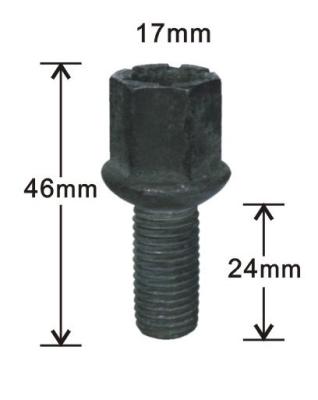 China High Tensile Alloy Wheel Bolts, Universal Auto Alloys Wheels Accessories Bolt for sale