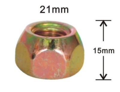 Cina Dadi 15mm * 21mm della ruota della lega dell'automobile in vendita