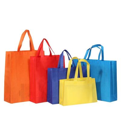 China Non Woven Recyclable Eco Supermarket Promotional Reusable Shopping Bag For Grocery for sale