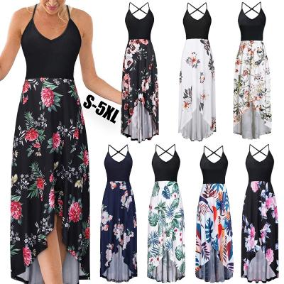 China 2022 other women's fashion plus size summer women's casual elegant casual v-neckline throw backless maxi dress for sale