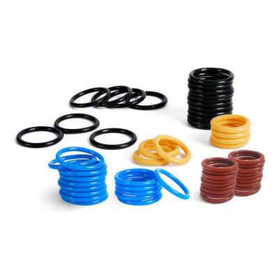 China Custom Packing Colors And Sizes High Precision Fpm Fkm Hnbr Nbr Fkm Silicone Epdm Rubber Oring Seals O-ring O Rings for sale