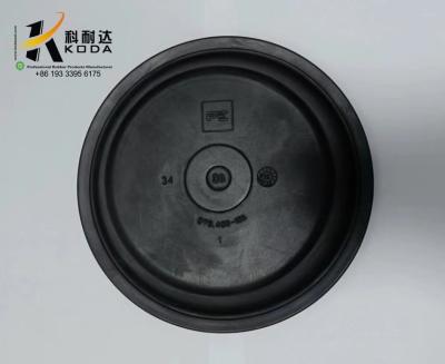 Китай NR Natural rubber T30 Black Color Oil Resistant Rubber Doaphragm OEM Customized Rubber Diaphragm продается