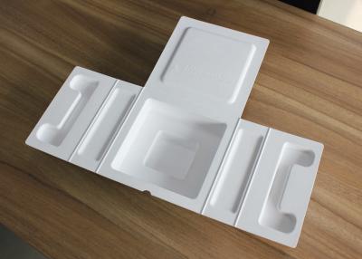 China Faltbare warmgeformte geformte Masse Tray Green Debossed Embossed zu verkaufen