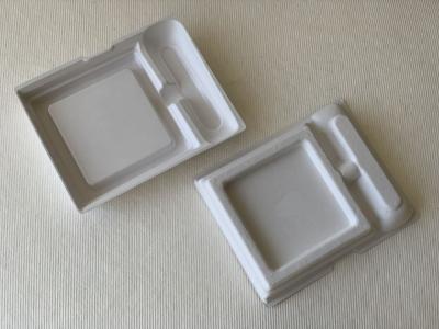 Cina Fibra rinnovabile Tray Sustainable Custom Compostable Packaging di carta del vergine di 100% in vendita