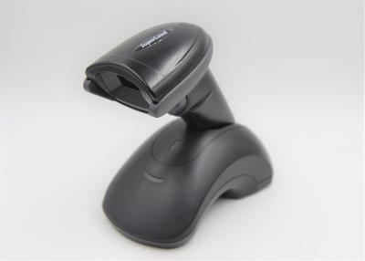 China Black Bluetooth 2D Barcode Scanner / Long Range Bluetooth Barcode Scanner for sale