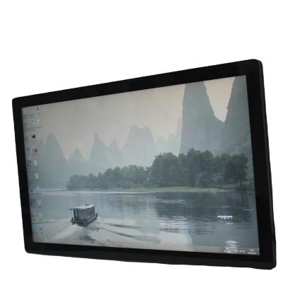 China Metal Case + Tempered Glass Panel 49 Inch Industrial Monitor Flat Panel USB Touch TFT Capacitive LCD Monitor Full Recessed Open Frame Monitor for sale