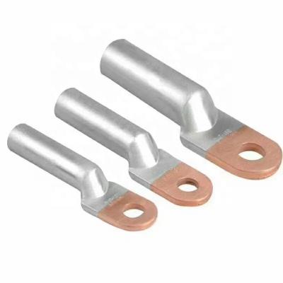 China Wire Connecting Stamped DTL-2 Cable Lug Cable Connector Copper Bimetallic Cable Joint for sale