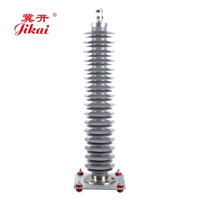 China high quality 3-40.5kV low voltage surge arrester polymer lightning arrester for sale