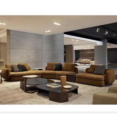 China Good Quality Leather Furniture Popular Models Sectional Sofa Set L Shape Italy Durable Design Living Room Sofa for sale