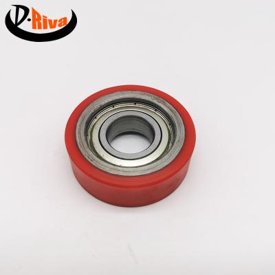 China Cost-effective industrial PU roller plastic roller machine industrial tooling PU roller rubber wheels for sale