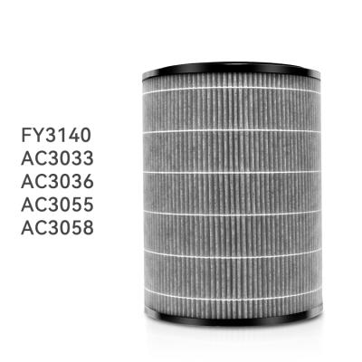 China High Efficiency Replacement Hepa Filter Suitable For Philips Home Or Hotel Composite Air Purifier Filter for sale