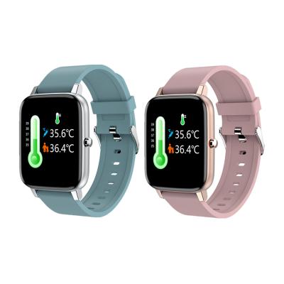 China MP3 Playback 2022 Top Sell Good Quality Fitness Tracker Body Temperature Smart Wristband Watch for sale