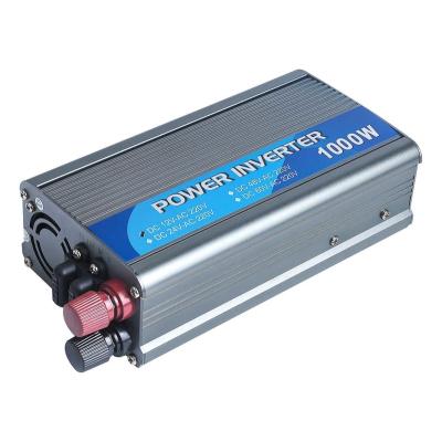 China Wholesale Aluminum Shell Custom Off Grid Modified AC 110V 220V 1000w Sine Wave Inverters 1000Watt Power Inverter For Car for sale