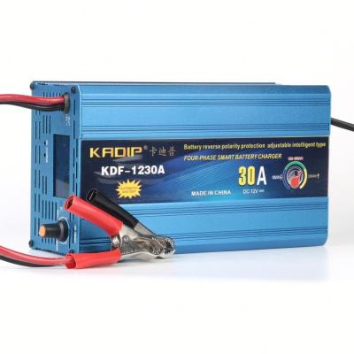 China Home Or Car Battery Charger Power Banks 12 Volt 30A Lead Acid Battery 100AH ​​150AH Car Class 2 Battery Charger for sale