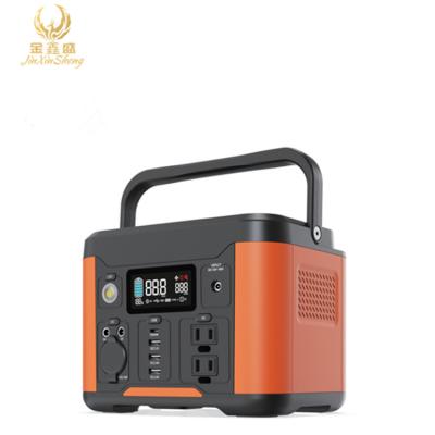 China Type C AC300W PD60W Sine Wave Power Supply Pure Solar Portable Outdoor USB QC3.0 Charge 3 Port Mobile Fast Power Station for sale