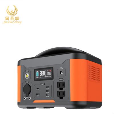 China Type C AC500W PD60W Sine Wave Power Supply Pure Solar Portable Outdoor USB QC3.0 Mobile Quick Charge 3 Port Power Station for sale